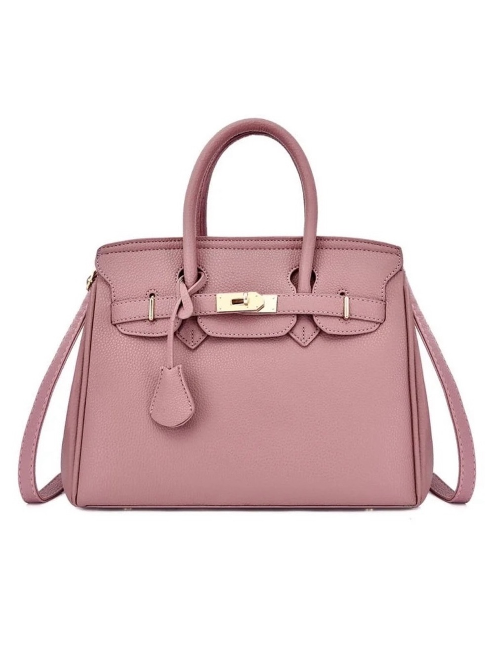NEW Genuine Wirkin Bag Pink Walmart Birkin Viral Tote Purse NWT Gold Sold Out